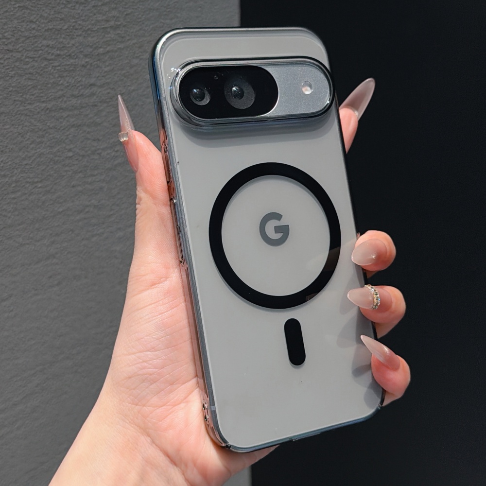 Clear Shockproof Bumper Case - غطاء هاتف مغناطيسي أصلي عالي الوضوح