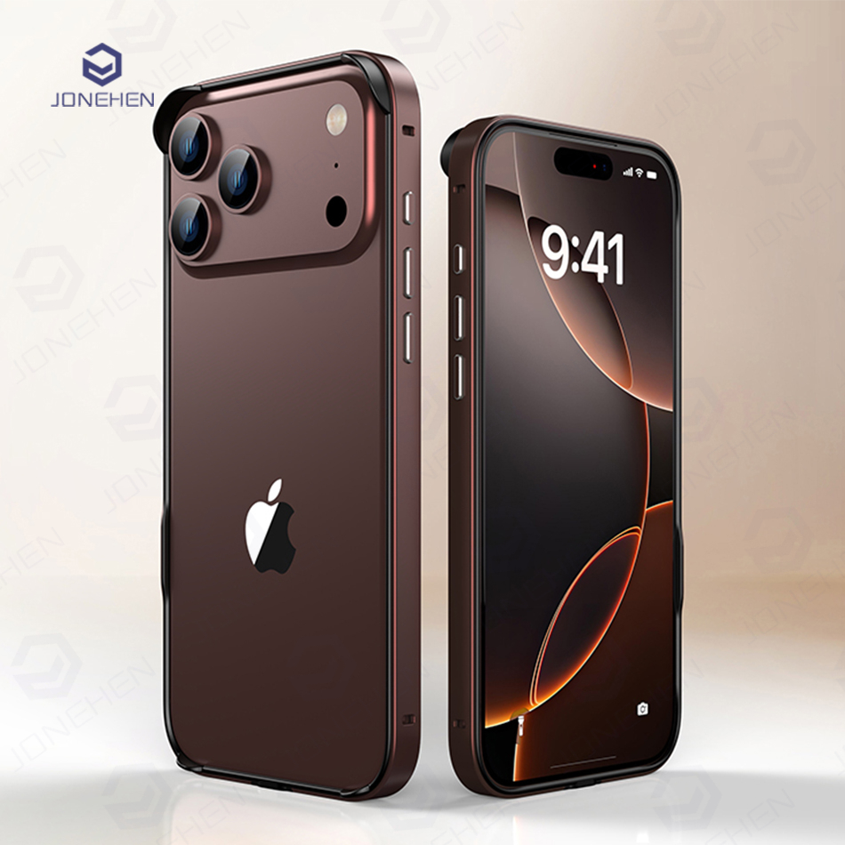 Metal Bumper Aluminum Frame Case - إطار سيليكون خفيف الوزن مع غلاف
