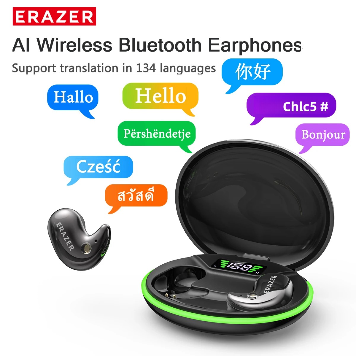 Earphones - سماعات أذن بلوتوث EARZER XF58 مع