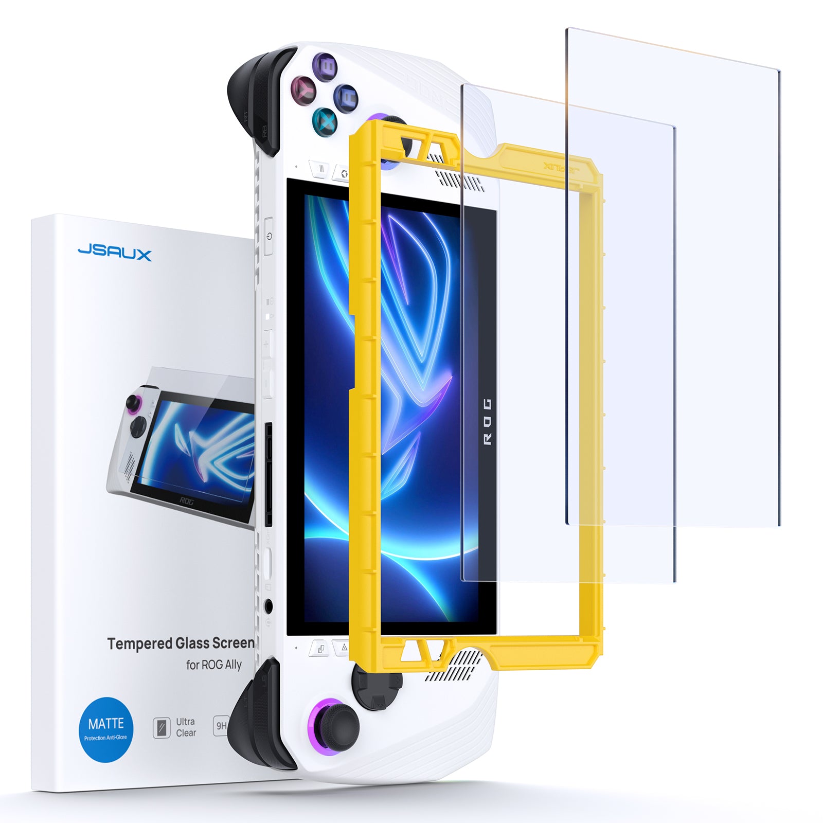 Matte Anti Glare Screen Protector - واقي ROG Ally مضاد للوهج ،