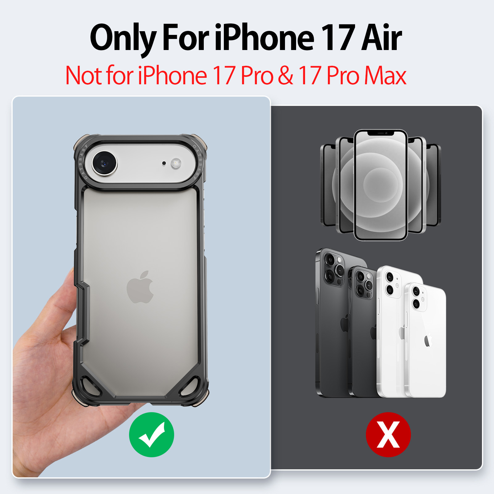 Ultra Thin Frameless Phone Cover - جراب هاتف ألومنيوم رفيع للغاية من