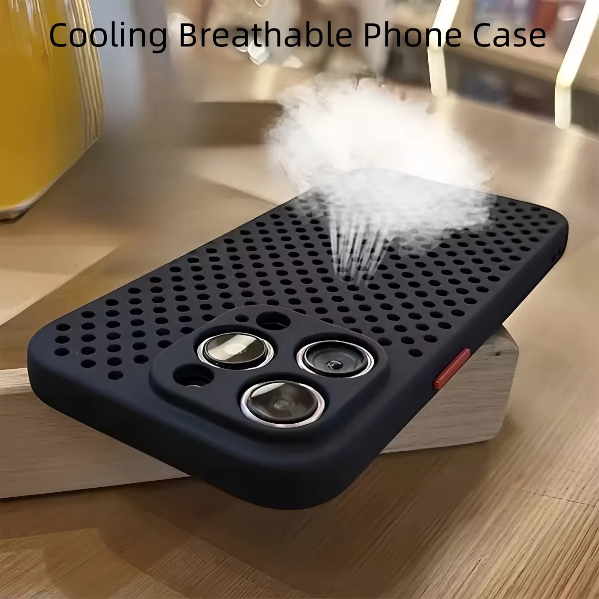 Heat Dissipation Mesh Breathable Case - جراب هاتف تبريد بتشتيت الحرارة لهاتف