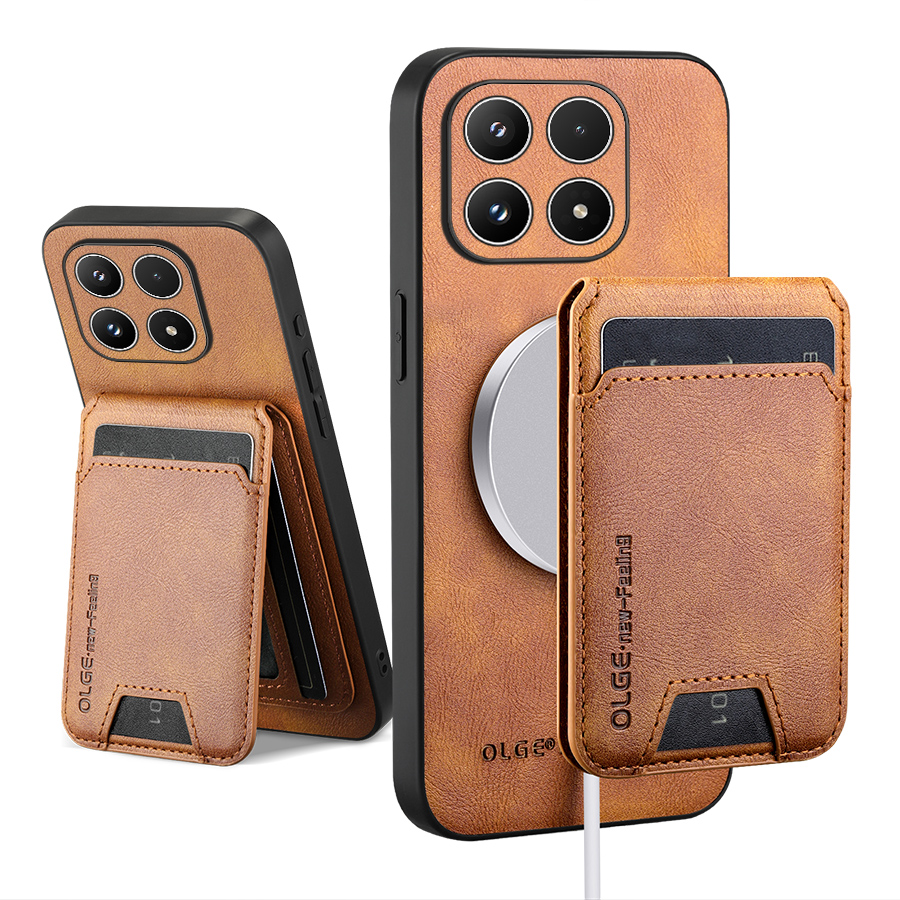 حافظة هاتف مع حامل بطاقات وغطا - مراجعة Leather Wallet Card Holder Phone Cover وسعره
