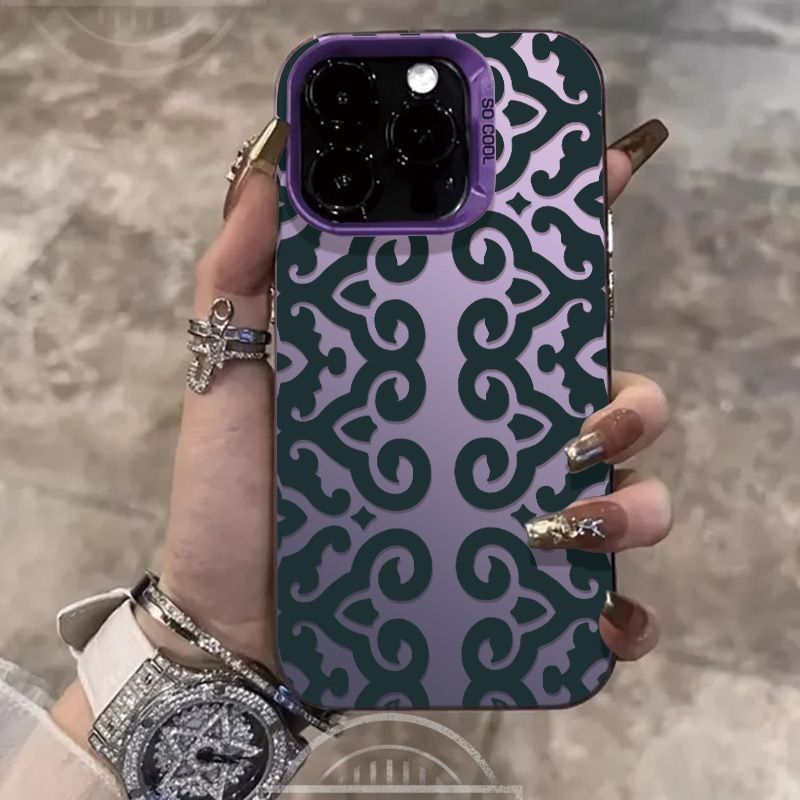 غطاء هاتف بتصميم بيزلي عتيق لآ - مراجعة Vintage Floral Pattern Soft Case وسعره