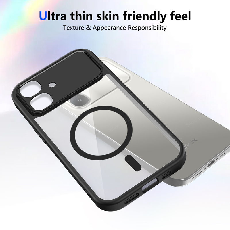 غطاء سيليكون شفاف مغناطيسي لها - مراجعة Clear Shockproof Bumper Case وسعره