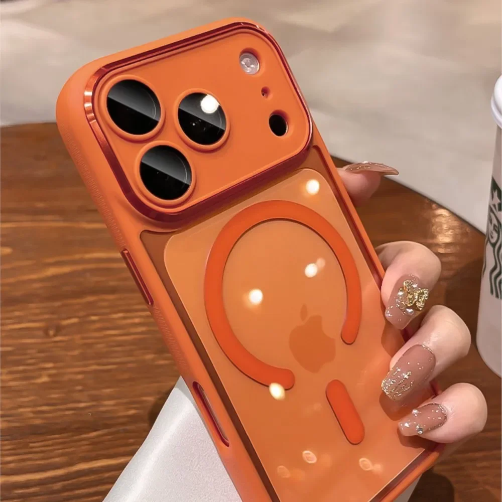 غطاء حماية فاخر شفاف مغناطيسي  - مراجعة Clear Shockproof Bumper Case وسعره