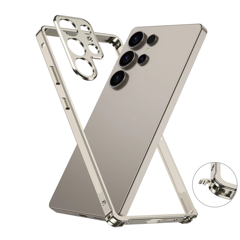حافظة ممتصة للصدمات بإطار من س - مراجعة Metal Bumper Aluminum Frame Case وسعره