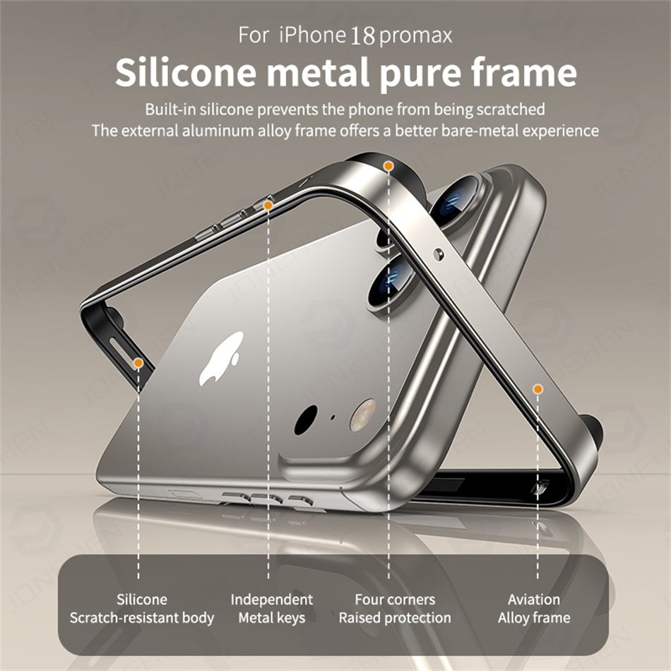 إطار سيليكون خفيف الوزن مع غلا - مراجعة Metal Bumper Aluminum Frame Case وسعره