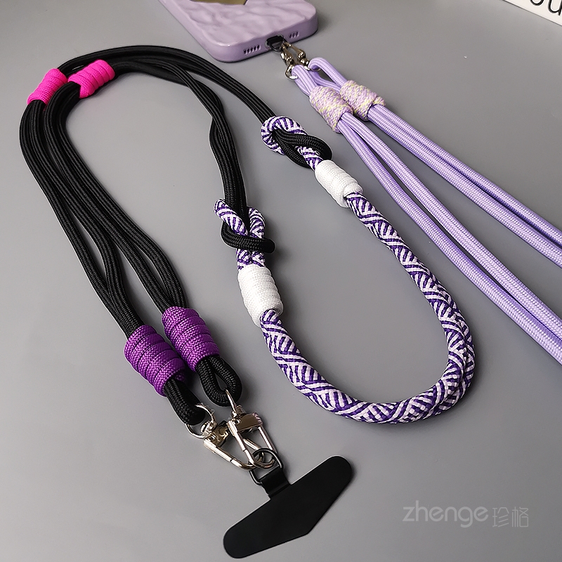 حبل للهاتف المحمول بحزام منسوج - مراجعة Crossbody Lanyard Neck Strap Case وسعره