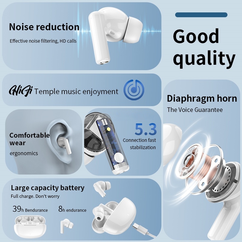 سماعة بلوتوث لاسلكية جديدة TWS - مراجعة Earphones وسعره