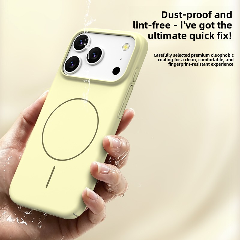 غطاء هاتف من السيليكون السائل  - مراجعة Liquid Silicone Magnetic Phone Case وسعره