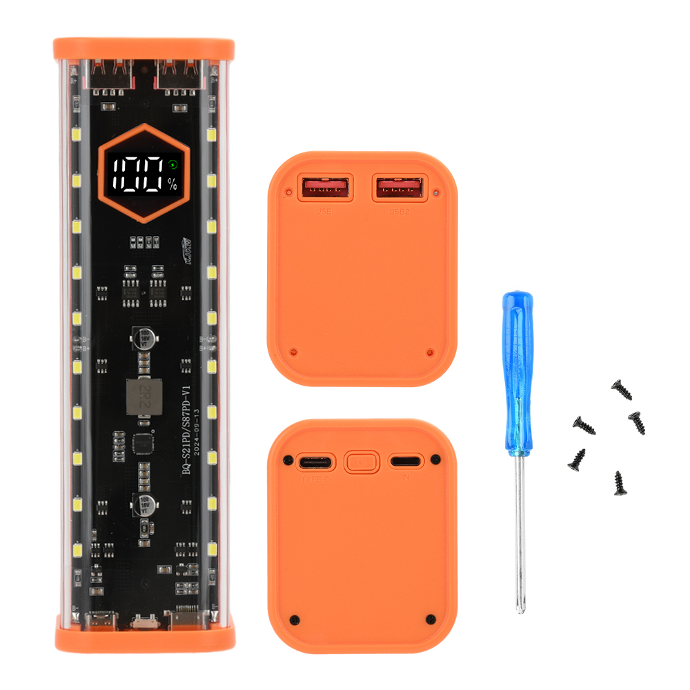 علبة بطاريات 8*21700 بقوة 22.5 - مراجعة Power Banks وسعره