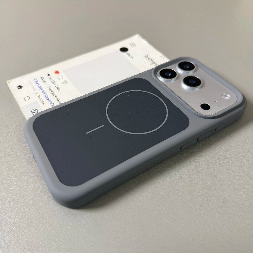 غطاء حماية مغناطيسي من السيليك - مراجعة Liquid Silicone Magnetic Phone Case وسعره