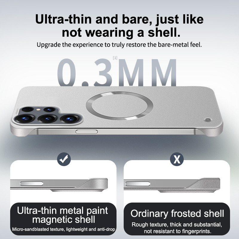 غطاء هاتف فاخر نحيف للغاية بدو - مراجعة Ultra Thin Frameless Phone Cover وسعره