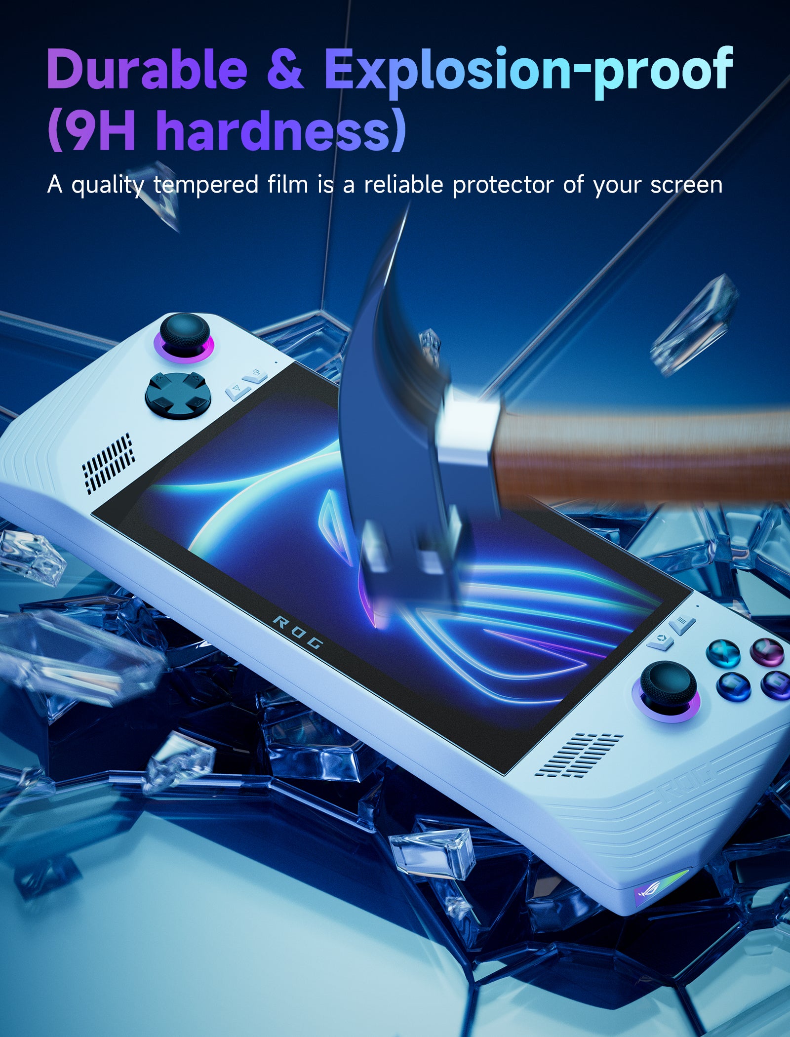 واقي ROG Ally مضاد للوهج ، واق - مراجعة Matte Anti Glare Screen Protector وسعره