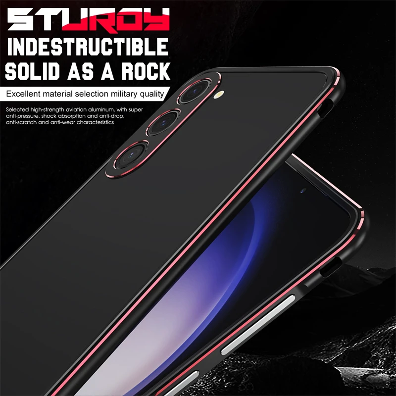 غطاء حماية فاخر مقاوم للصدمات  - مراجعة Metal Bumper Aluminum Frame Case وسعره