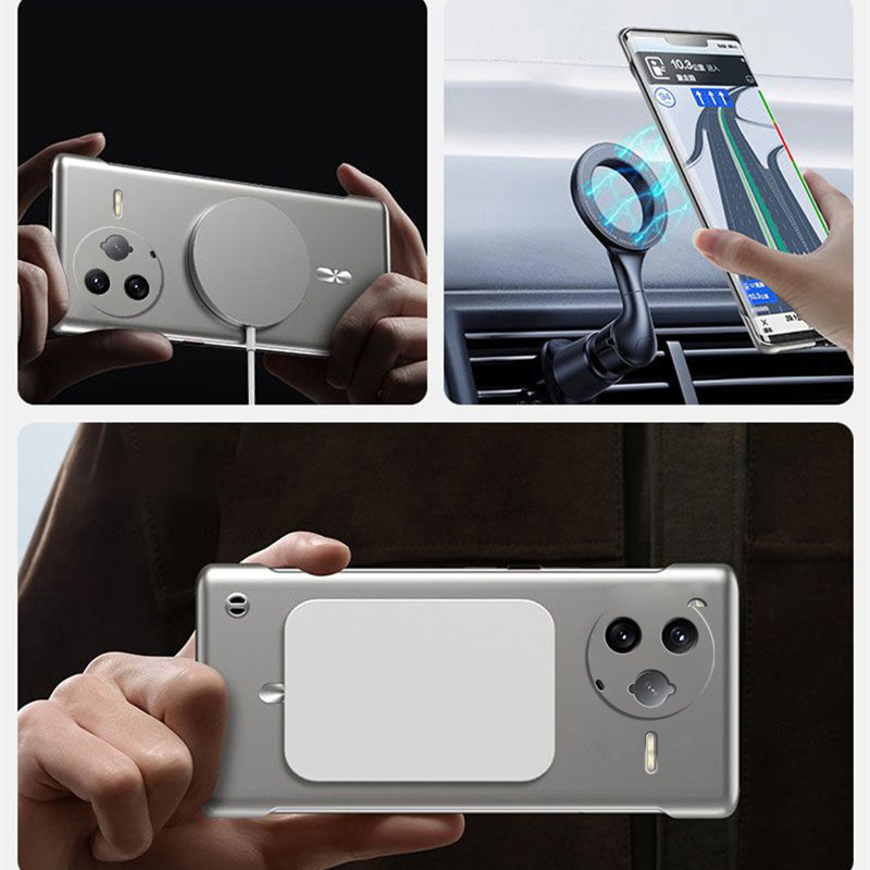 حافظة هاتف مغناطيسية فاخرة رفي - مراجعة Ultra Thin Frameless Phone Cover وسعره